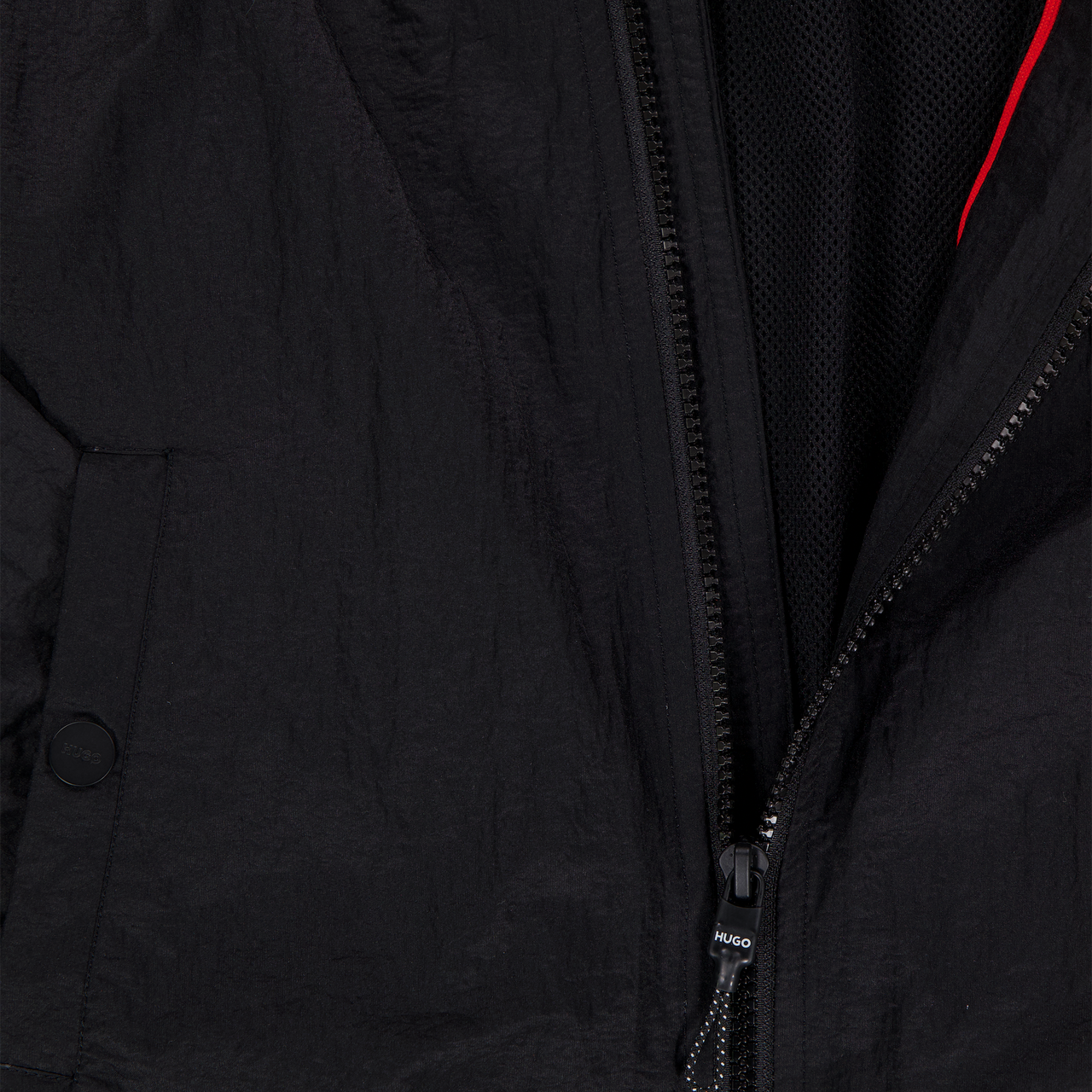 HUGO Kids Boys Summer jacket In Black