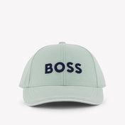 Boss Kids Boys Cap In Green