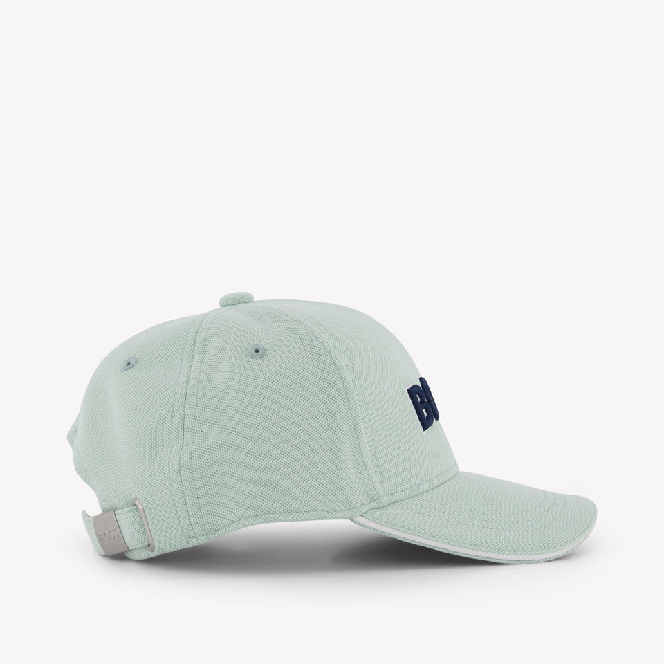 Boss Kids Boys Cap In Green