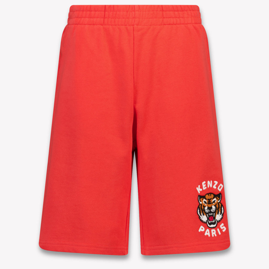 Kenzo Kids Kinder Jongens Shorts In Rood