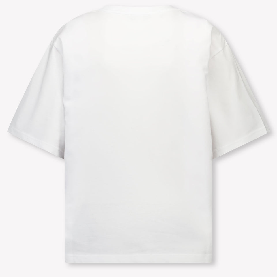 Lanvin Kinder Meisjes T-Shirt In Wit