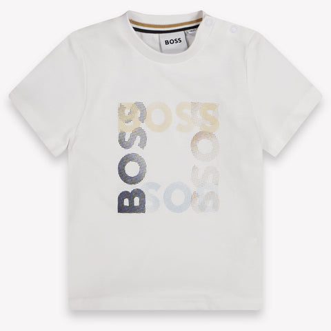 Boss Baby Jongens T-Shirt In Wit