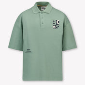 Boss Kids Boys Polo In Green