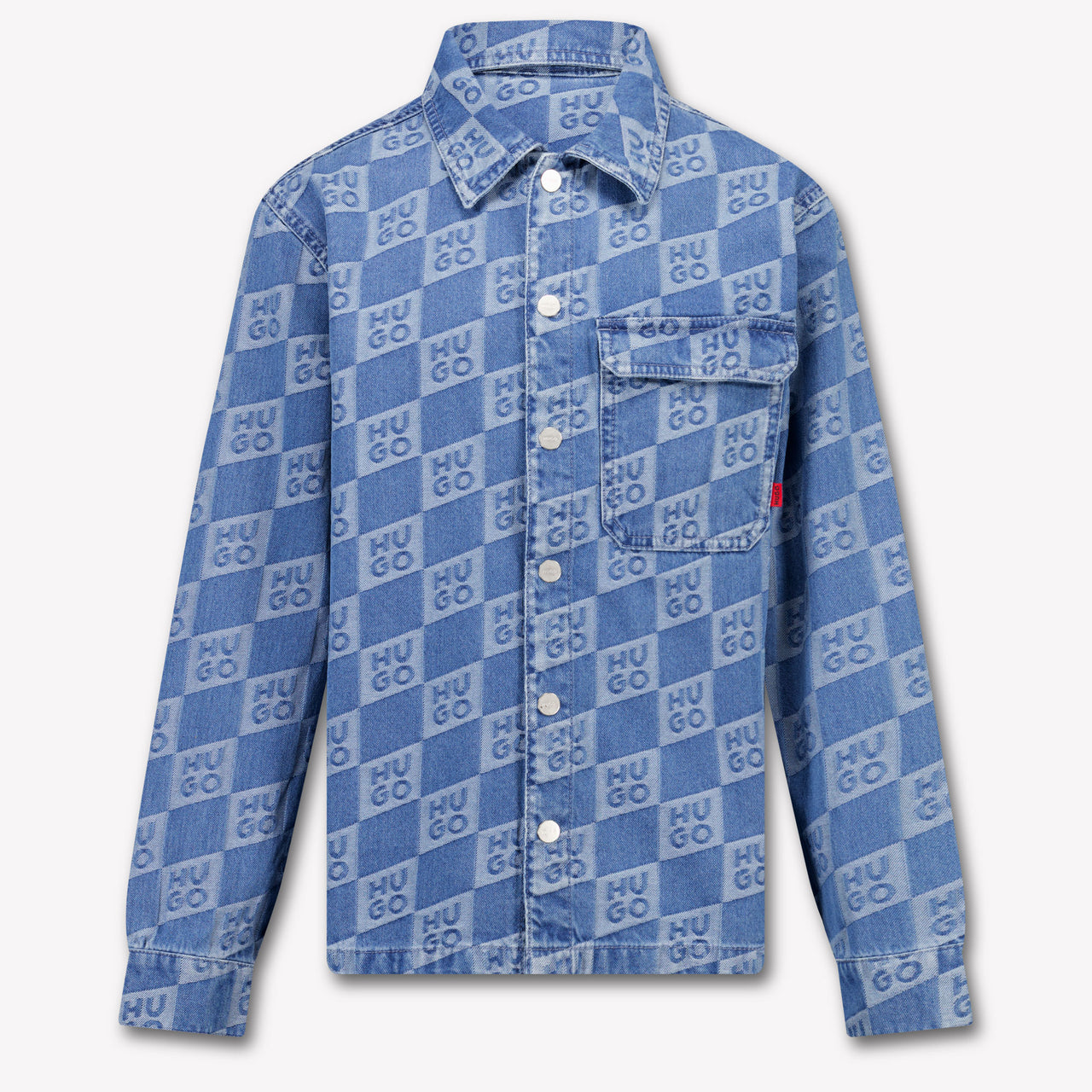 HUGO Kinder Jongens Blouse In Jeans