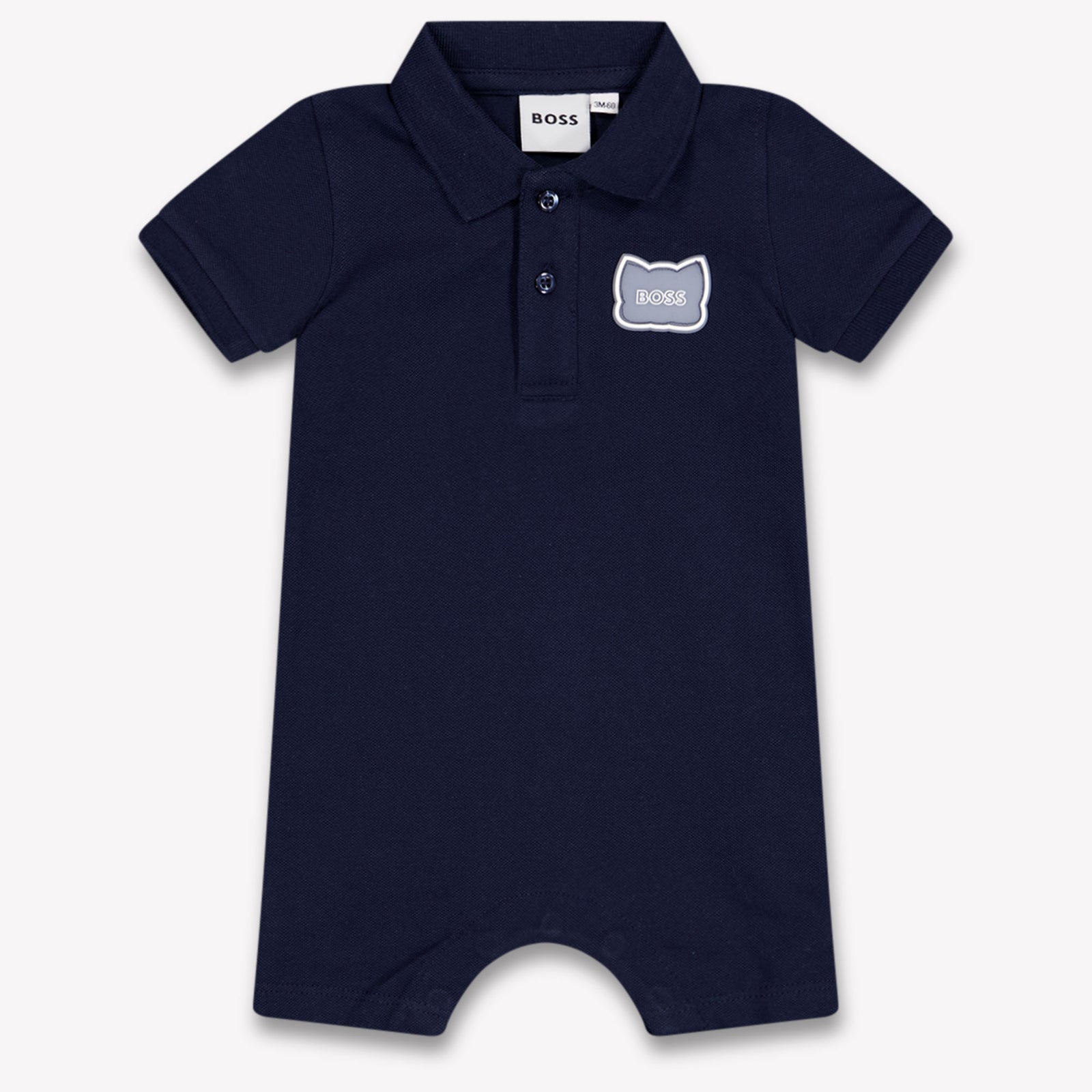 Boss Baby Boys Playsuit In Navy