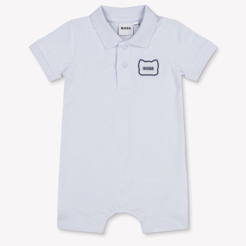 Boss Baby Boys Playsuit In Light Blue
