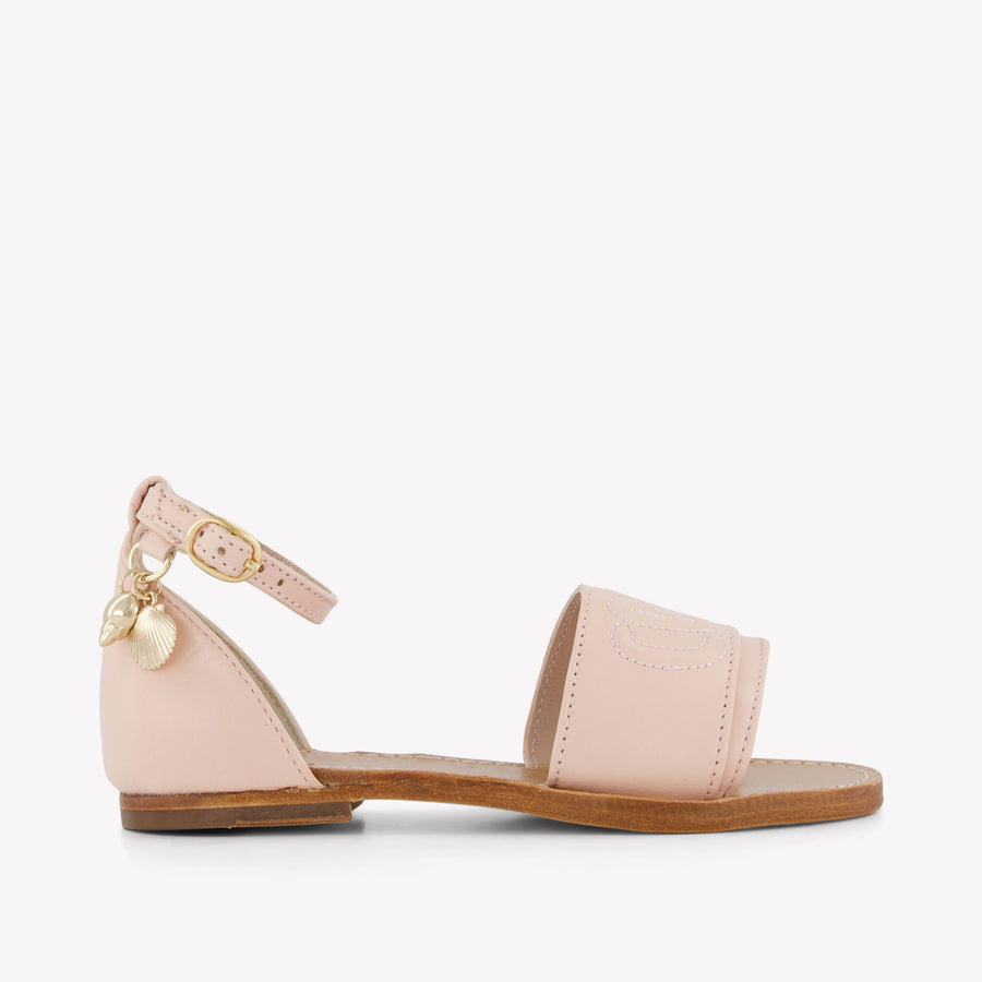 Chloe Girls Sandals in Light Pink