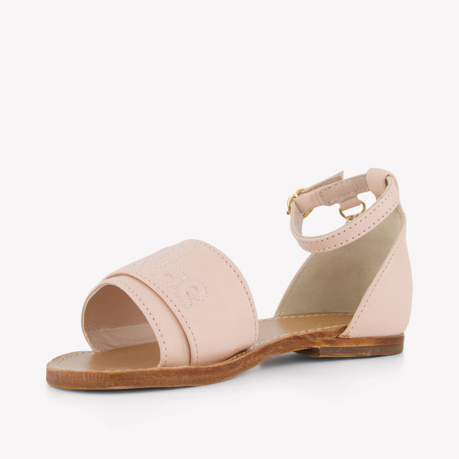 Chloe Meisjes Sandalen In Licht Roze