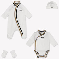 Boss Baby Boys Playsuit In White
