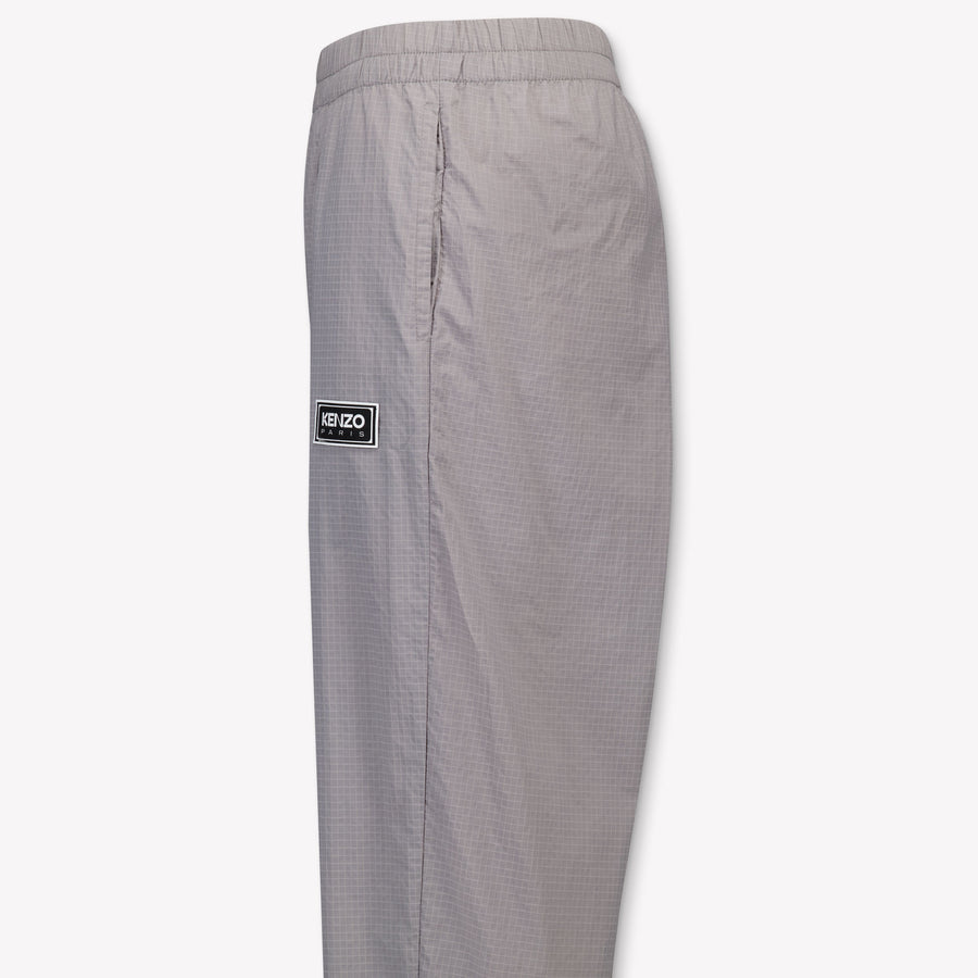 Kenzo Kids Kinder Jongens Broek In Licht Grijs