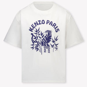 Kenzo Kids Kids Boys T-Shirt In White
