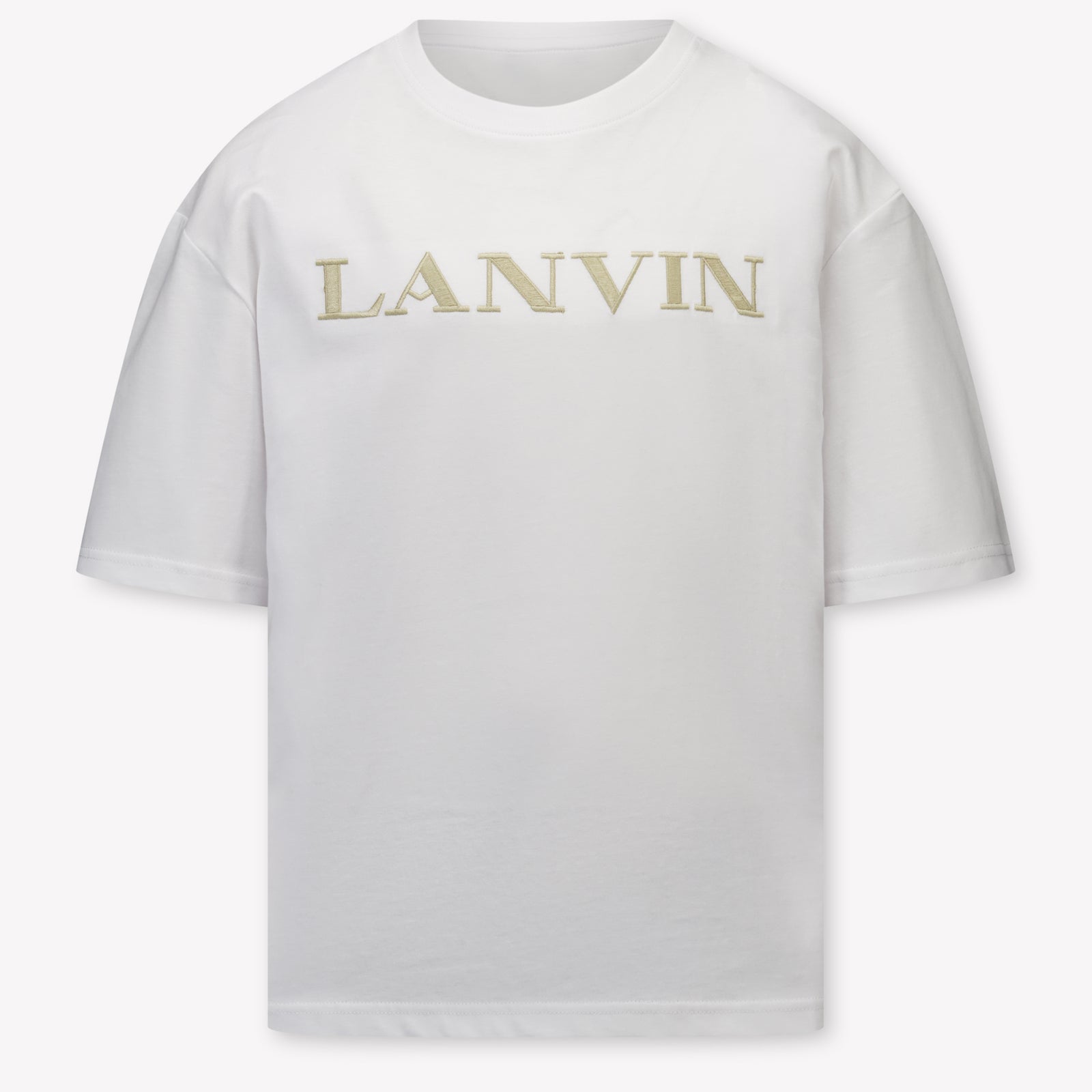 Lanvin Kinder Jongens T-Shirt In Wit