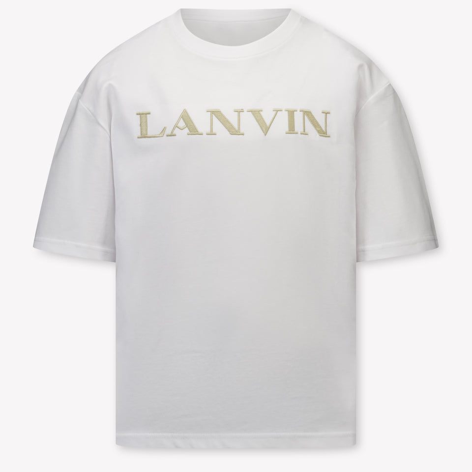 Lanvin Kids Boys T-Shirt In White