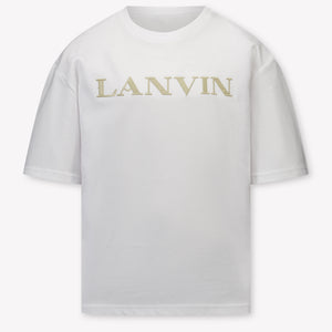 Lanvin Kids Boys T-Shirt In White