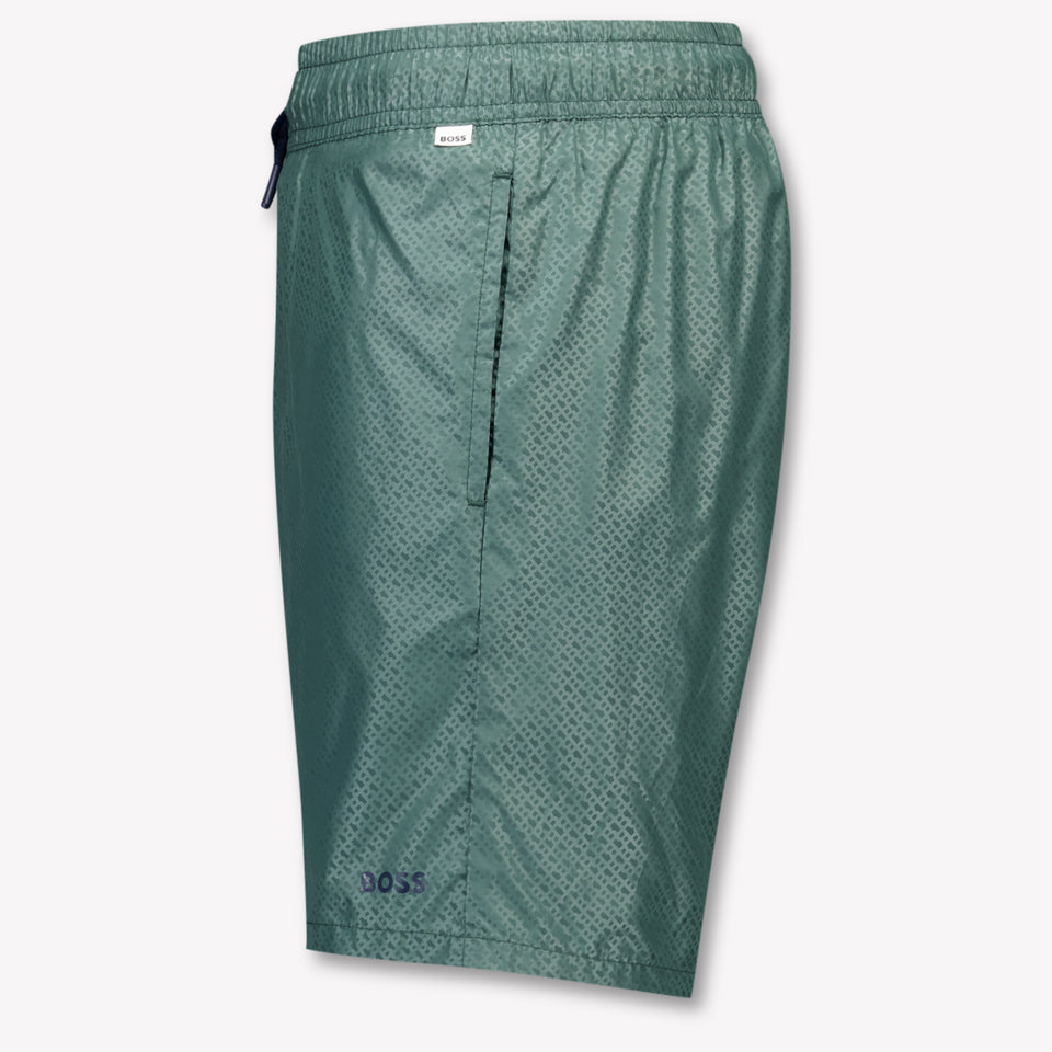 Boss Kinder Jongens Zwemkleding In Groen