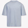 Lanvin Kids Boys T-Shirt In Light Blue