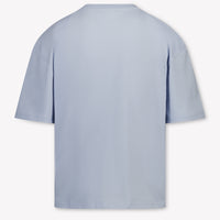 Lanvin Kinder Jongens T-Shirt In Licht Blauw