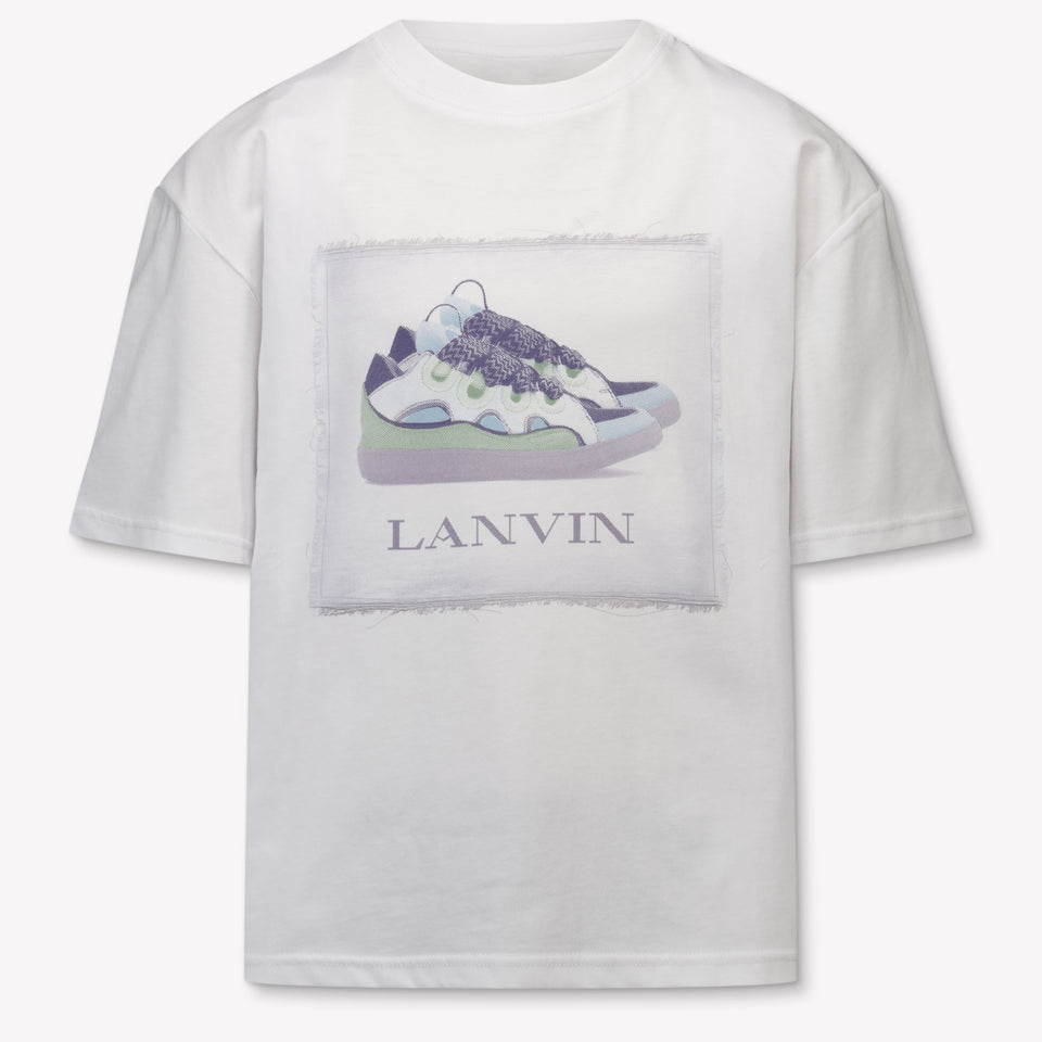 Lanvin Kids Boys T-Shirt In White