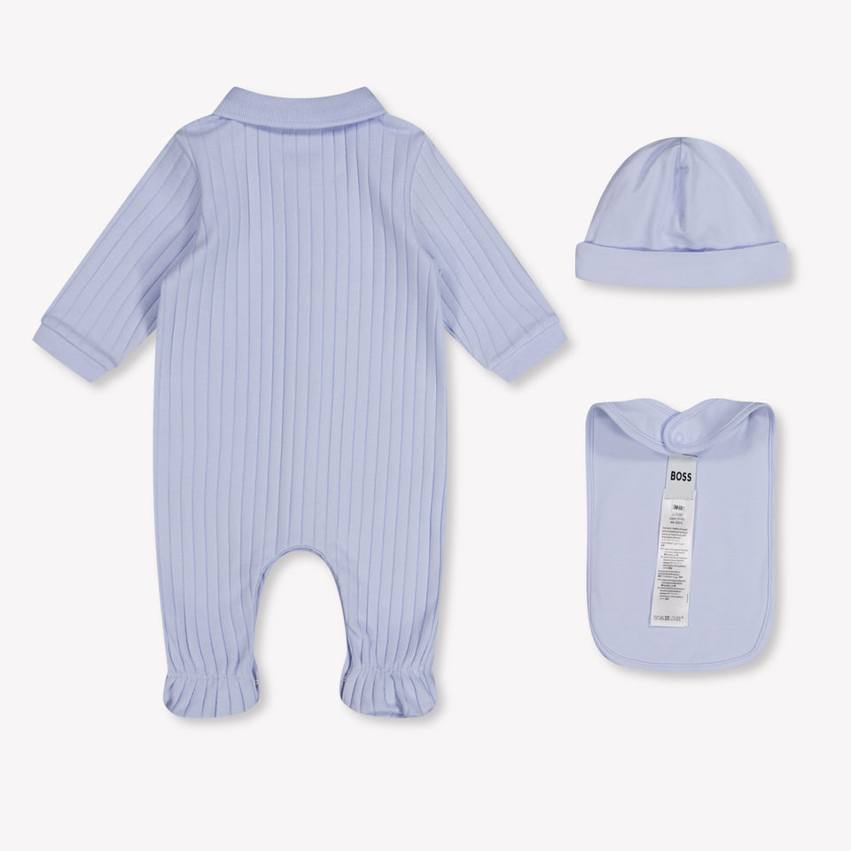 Boss Baby Boys Playsuit In Light Blue