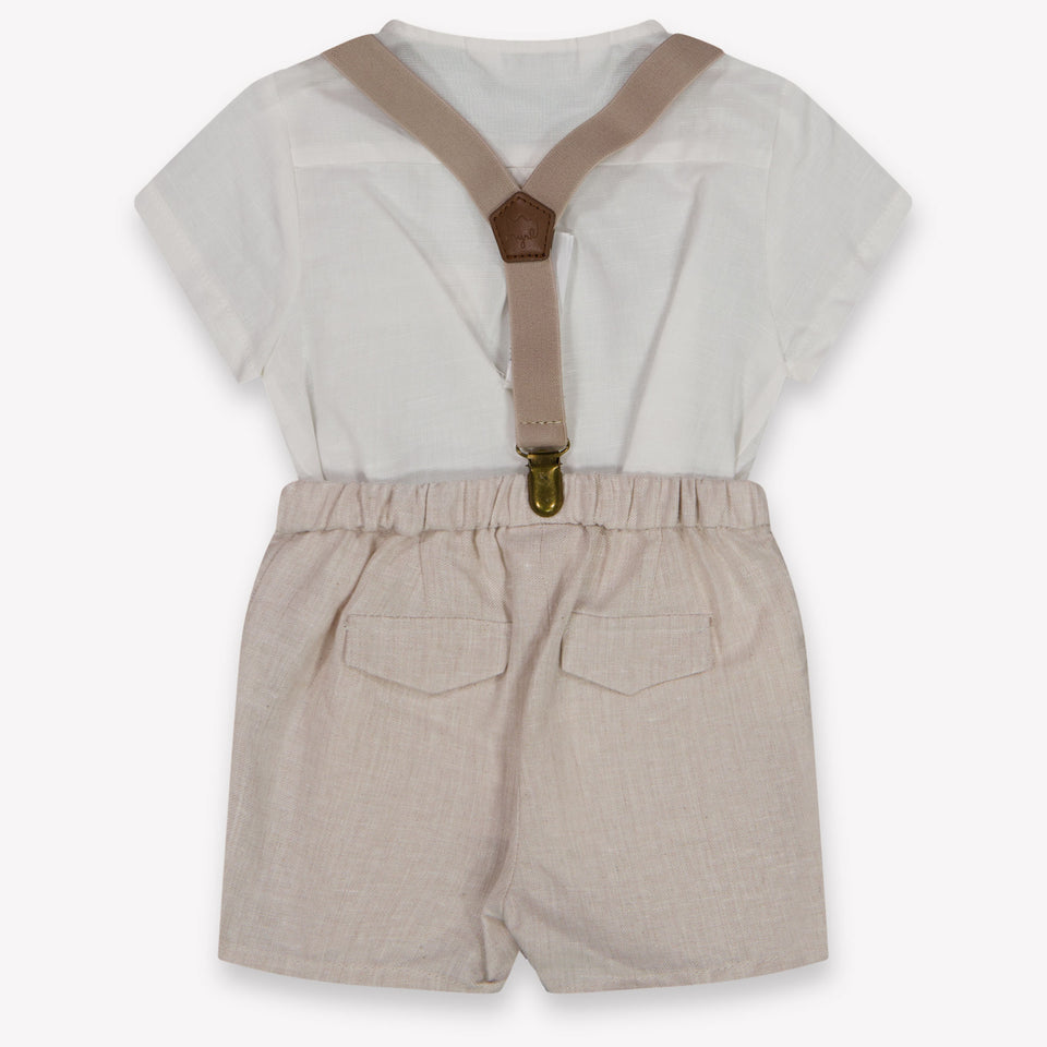 Mayoral Baby Jongens Setje In Beige