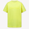 HUGO Kids Boys T-Shirt In Yellow