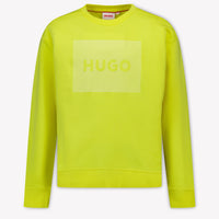 HUGO Kinder Jongens Trui In Geel