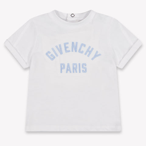 Givenchy Baby Jongens T-Shirt In Wit