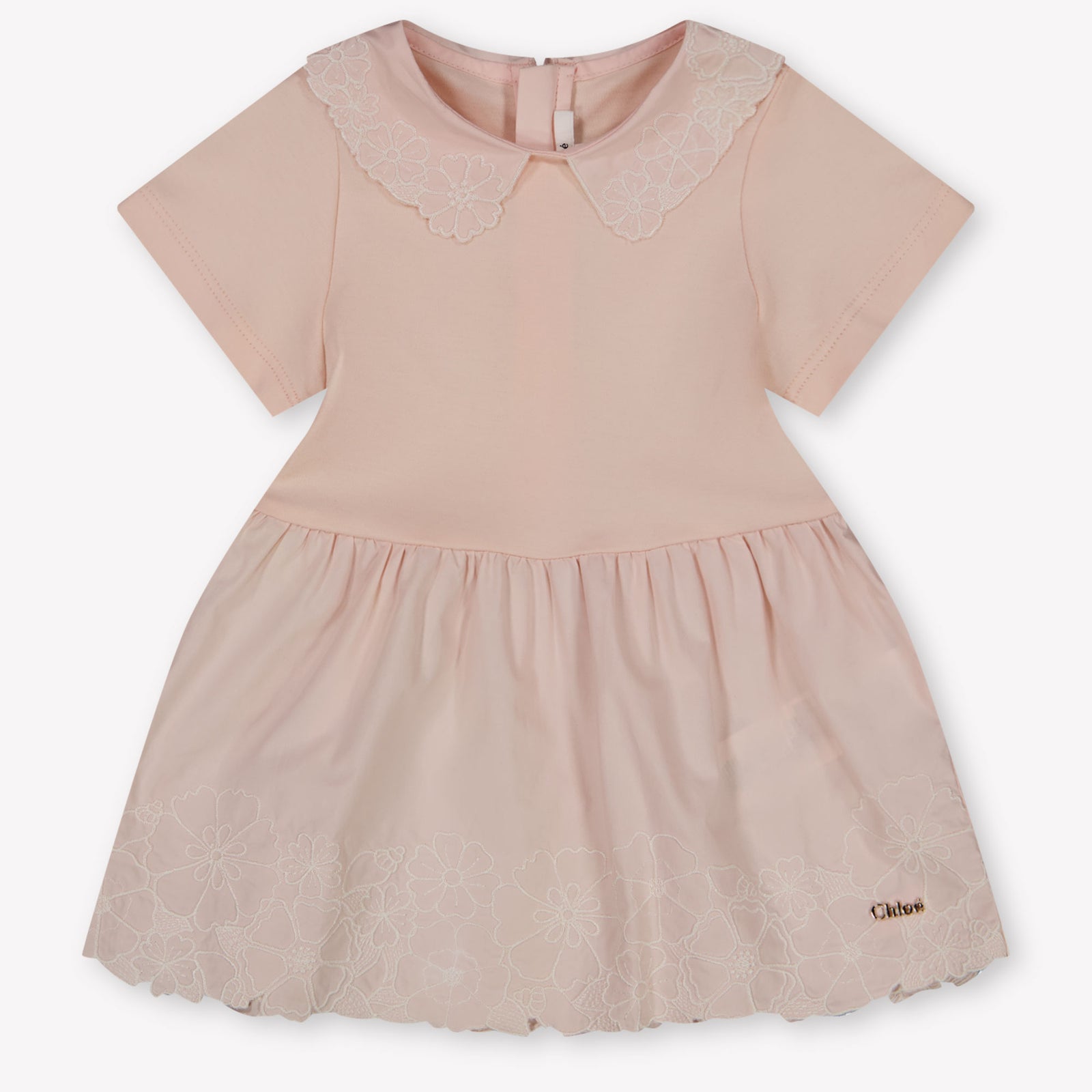 Chloe Baby Girls Dress In Light Pink