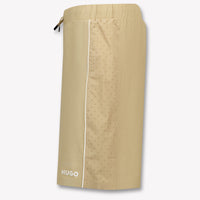 HUGO Kids Boys Shorts In Beige