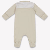 Boss Baby Boys Playsuit In Beige