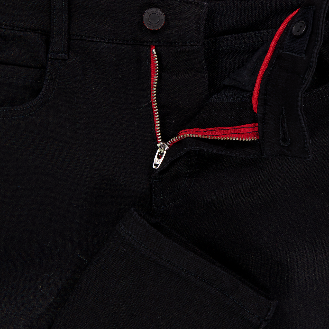 HUGO Kinder Jongens Jeans In Zwart