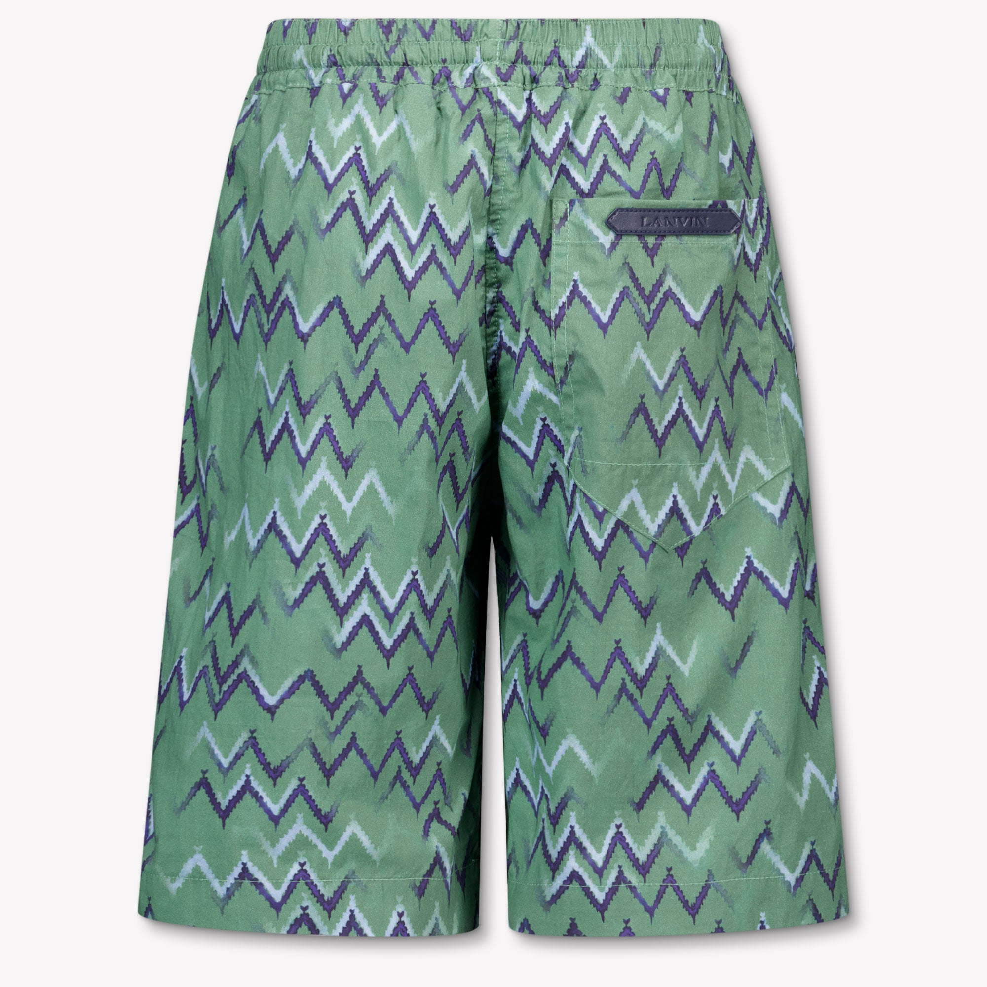 Lanvin Kids Boys Shorts In Green