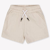 Boss Baby Jongens Shorts In Licht Beige