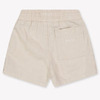 Boss Baby Boys Shorts In Light Beige