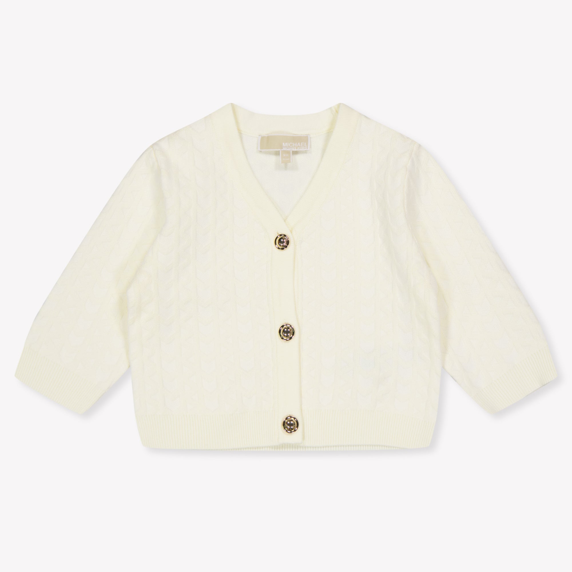 Michael Kors Baby Girls Cardigan In Ecru