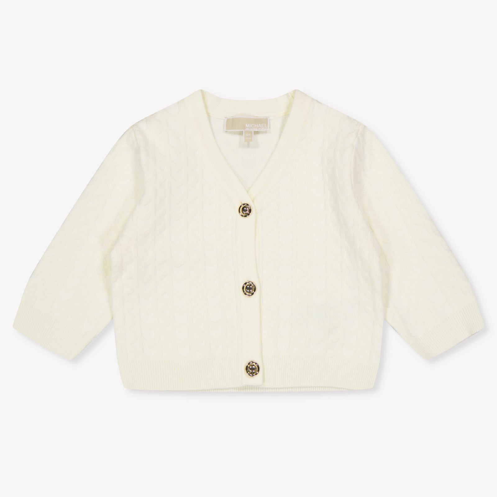 Michael Kors Baby Girls Cardigan In Ecru