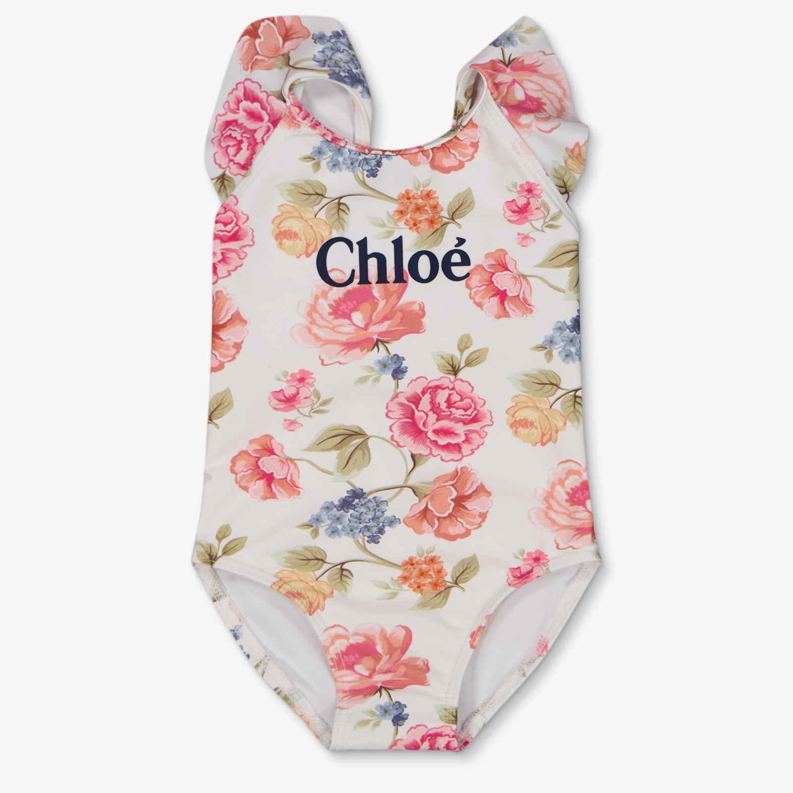 Chloe Baby Girls Swimwear In White