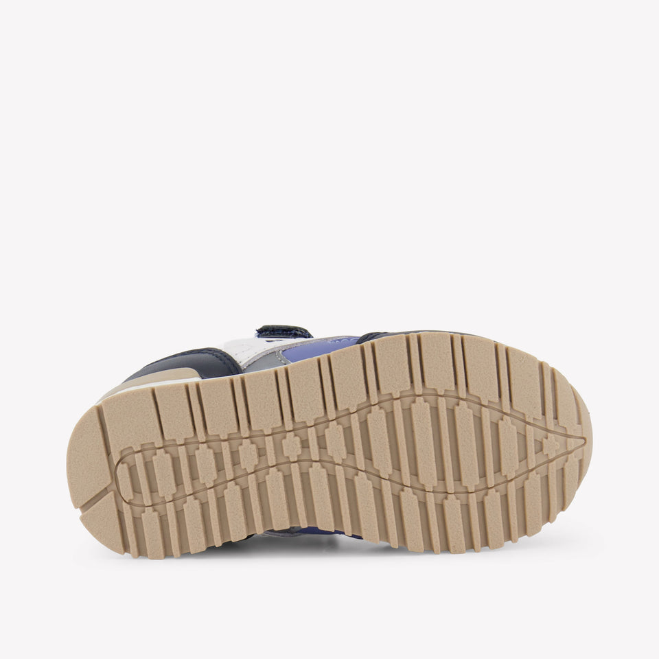 Boss Boys Sneakers In Navy