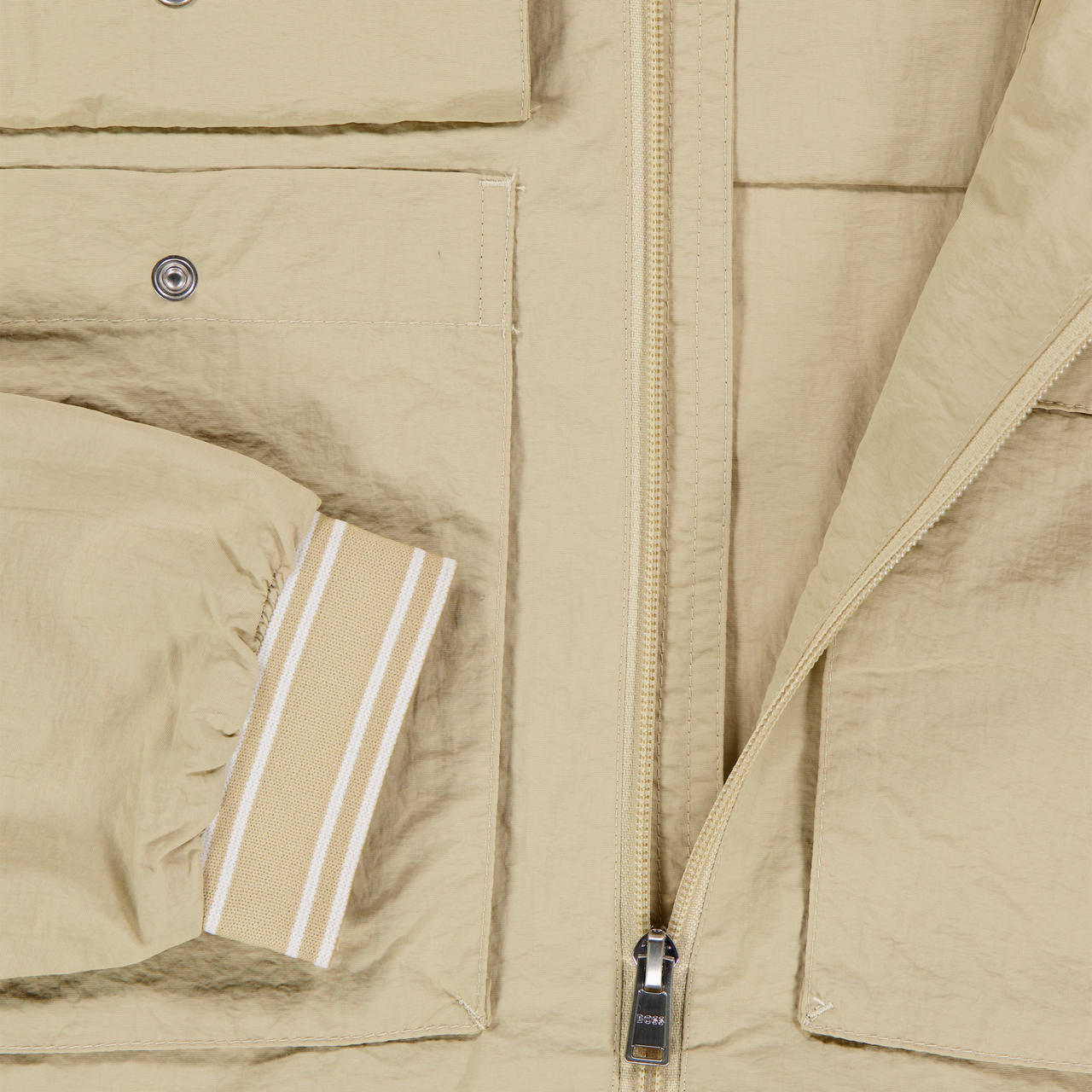 Boss Kids Boys Summer jacket In Beige