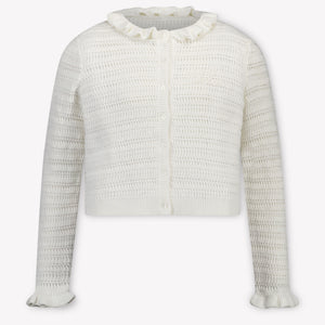 Chloe Kinder Meisjes Vest In Wit