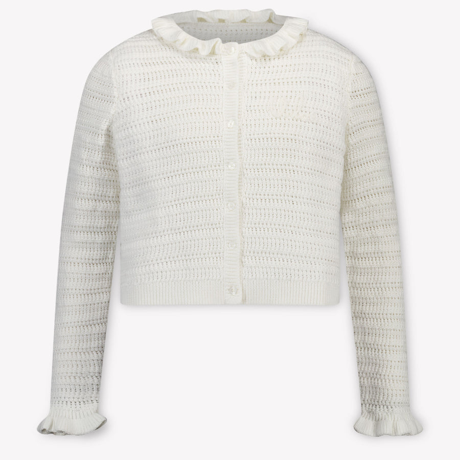 Chloe Kinder Meisjes Vest In Wit