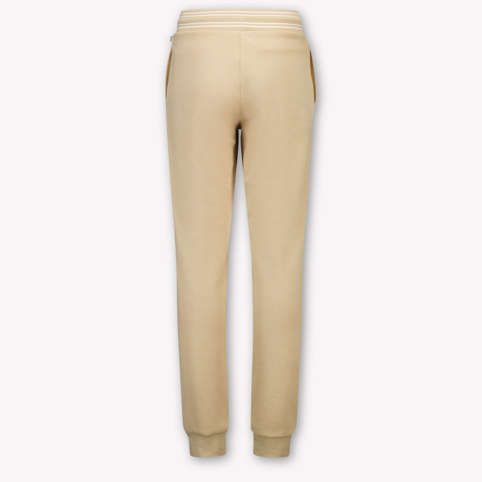 Boss Kids Boys Pants In Beige