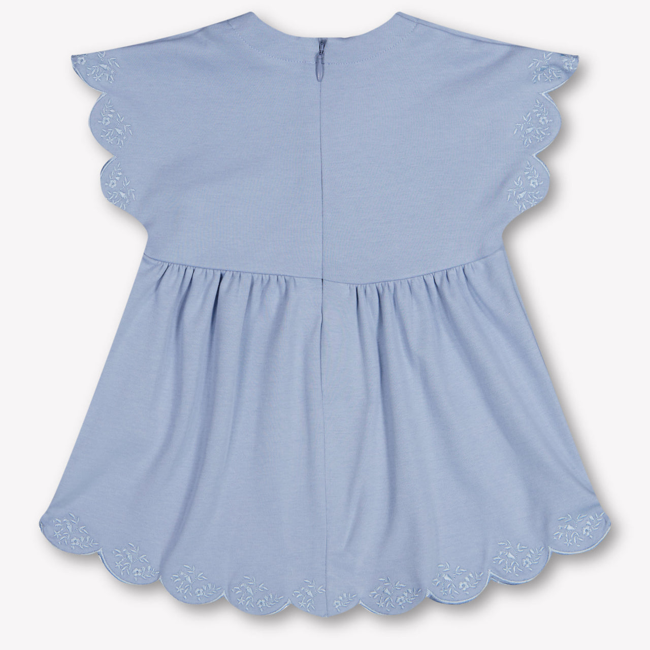 Chloe Baby Girls Dress In Light Blue