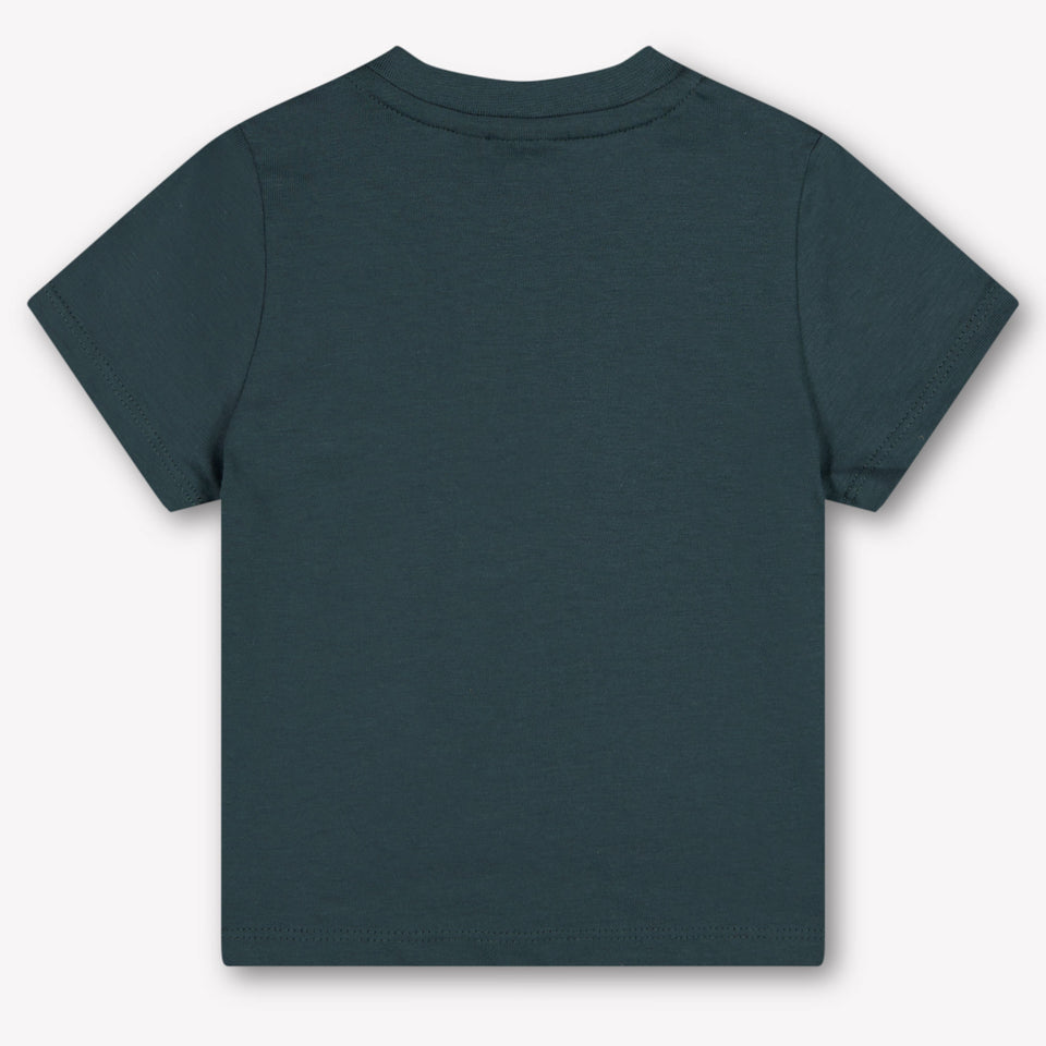 Boss Baby Boys T-Shirt In Dark Green