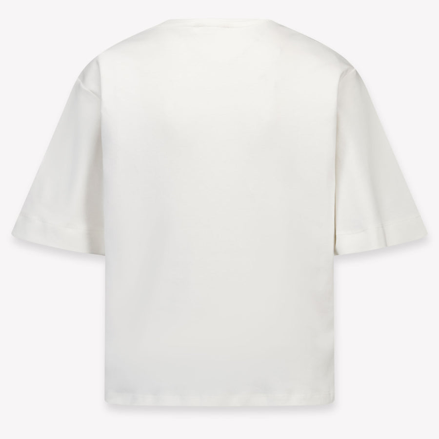Chloe Kinder Meisjes T-Shirt In Wit