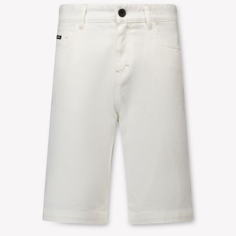 Boss Kids Boys Shorts In White