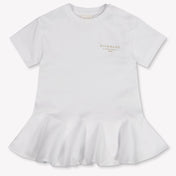 Givenchy Baby Meisjes Jurk In Wit