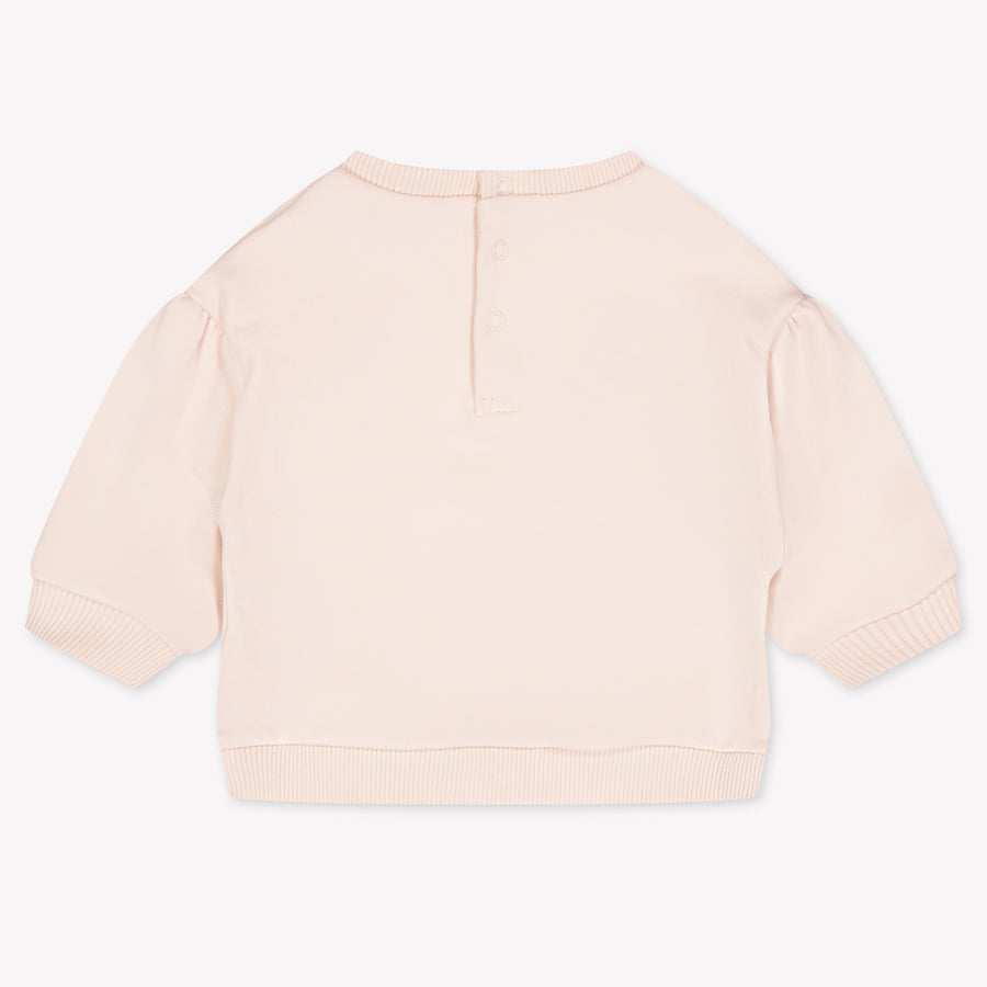 Chloe Baby Girls Sweater In Light Pink