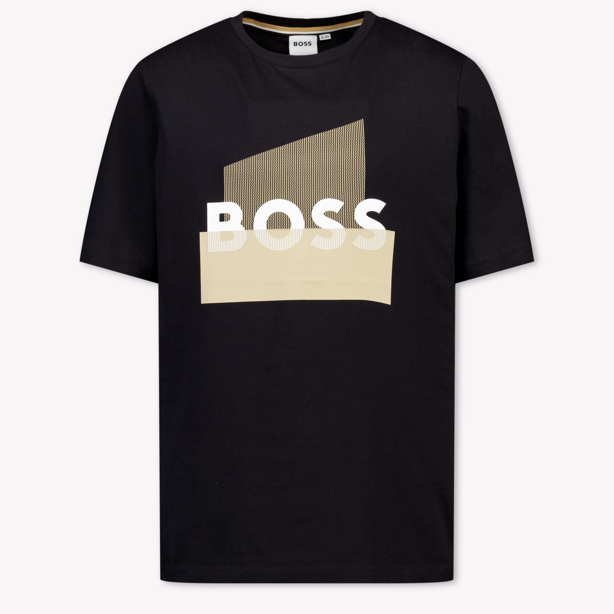 Boss Kids Boys T-Shirt In Black