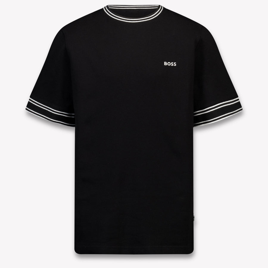 Boss Kids Boys T-Shirt In Black
